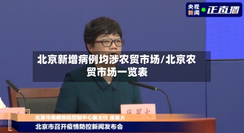 北京新增病例均涉农贸市场/北京农贸市场一览表-第3张图片