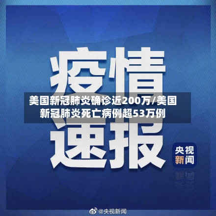 美国新冠肺炎确诊近200万/美国新冠肺炎死亡病例超53万例-第3张图片