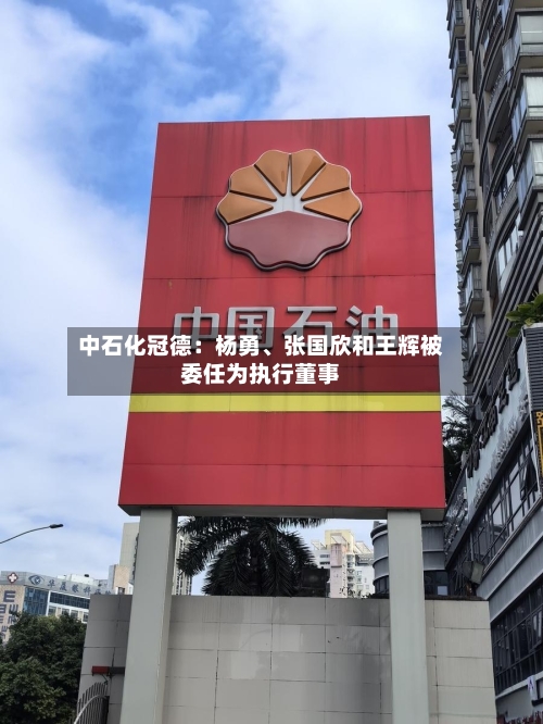 中石化冠德：杨勇、张国欣和王辉被委任为执行董事