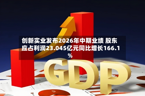 创新实业发布2026年中期业绩 股东应占利润23.045亿元同比增长166.1%-第2张图片