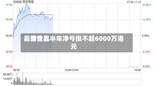 嘉瑞世界：预计上半年净亏损不超6000万港元-第2张图片