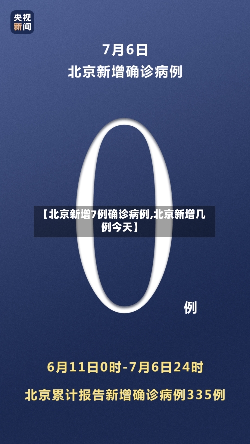 【北京新增7例确诊病例,北京新增几例今天】-第3张图片