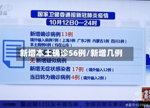 新增本土确诊56例/新增几例