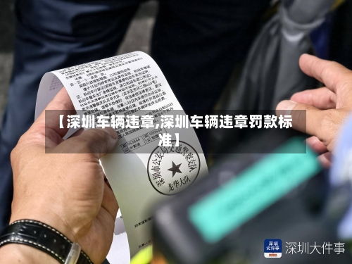 【深圳车辆违章,深圳车辆违章罚款标准】