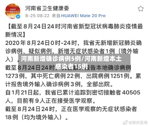 河南新增确诊病例5例/河南新增本土感染者15例