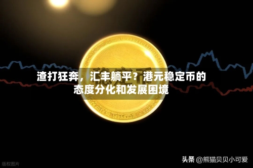 渣打狂奔，汇丰躺平？港元稳定币的态度分化和发展困境-第3张图片