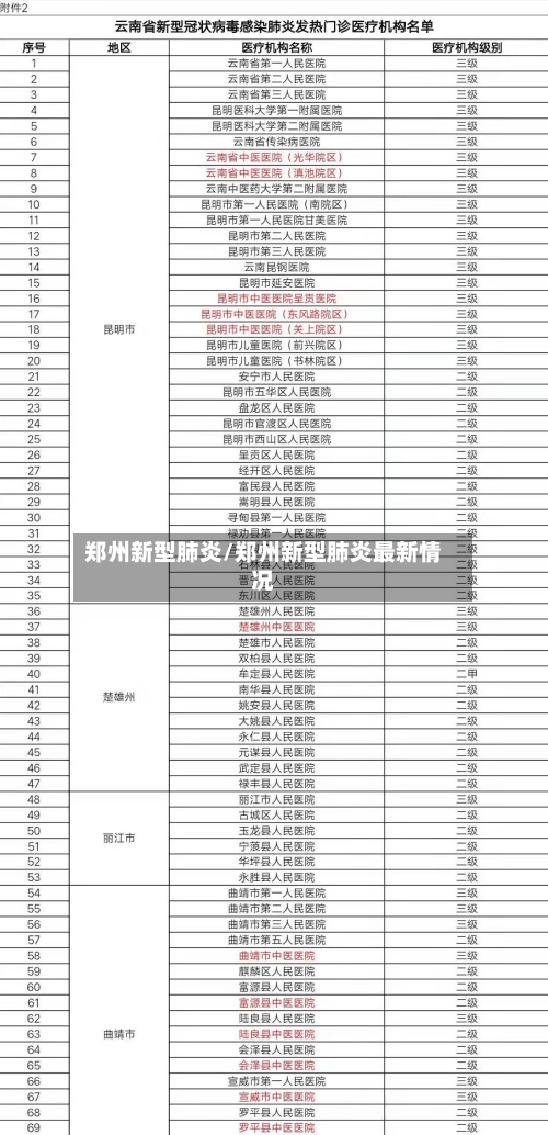 郑州新型肺炎/郑州新型肺炎最新情况-第2张图片