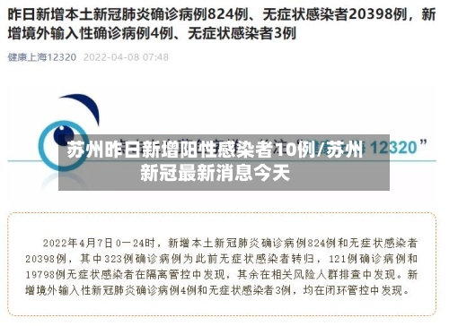 苏州昨日新增阳性感染者10例/苏州新冠最新消息今天-第3张图片
