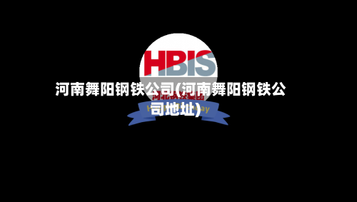 河南舞阳钢铁公司(河南舞阳钢铁公司地址)-第2张图片