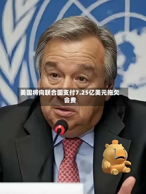 美国将向联合国支付7.25亿美元拖欠会费-第3张图片