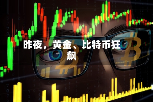 昨夜，黄金、比特币狂飙-第2张图片