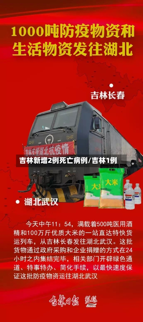 吉林新增2例死亡病例/吉林1例