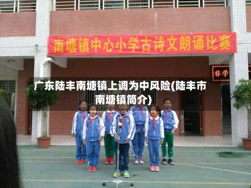 广东陆丰南塘镇上调为中风险(陆丰市南塘镇简介)