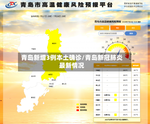 青岛新增3例本土确诊/青岛新冠肺炎最新情况