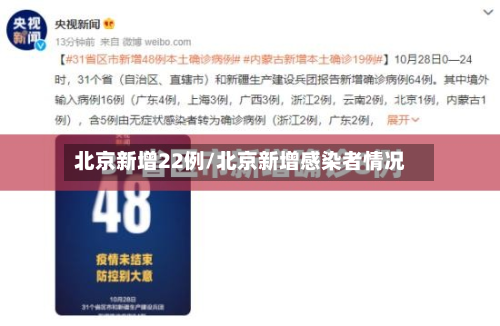 北京新增22例/北京新增感染者情况-第2张图片