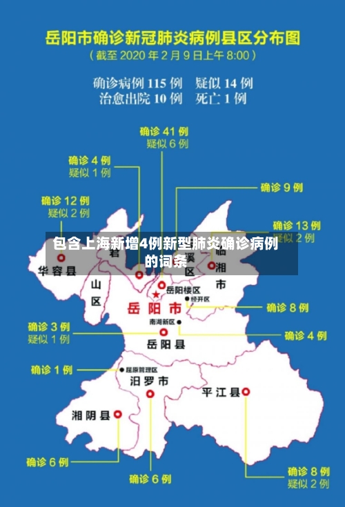 包含上海新增4例新型肺炎确诊病例的词条-第3张图片