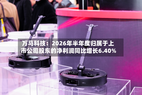 万马科技：2026年半年度归属于上市公司股东的净利润同比增长6.40%-第2张图片
