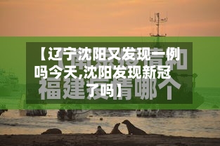 【辽宁沈阳又发现一例吗今天,沈阳发现新冠了吗】