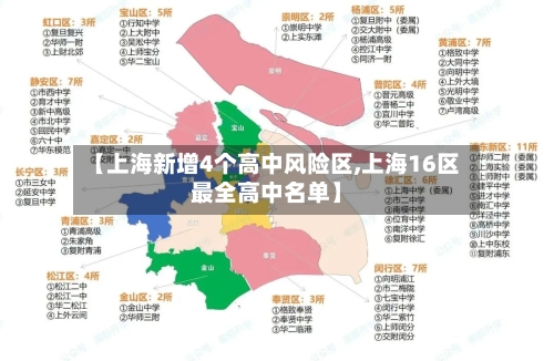 【上海新增4个高中风险区,上海16区最全高中名单】