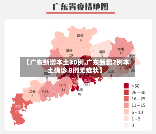 【广东新增本土30例,广东新增2例本土确诊 8例无症状】