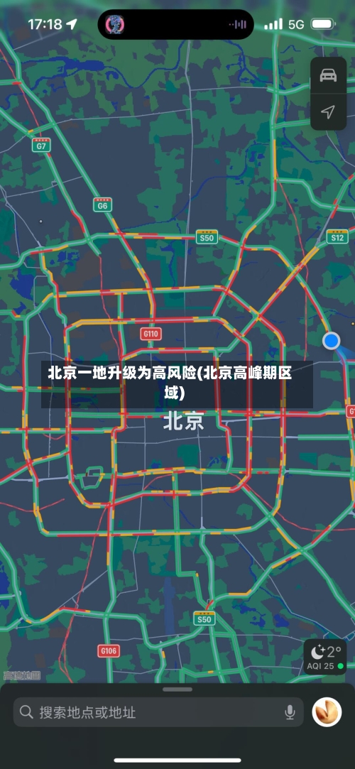 北京一地升级为高风险(北京高峰期区域)-第2张图片
