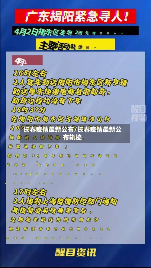 长春疫情最新公布/长春疫情最新公布轨迹