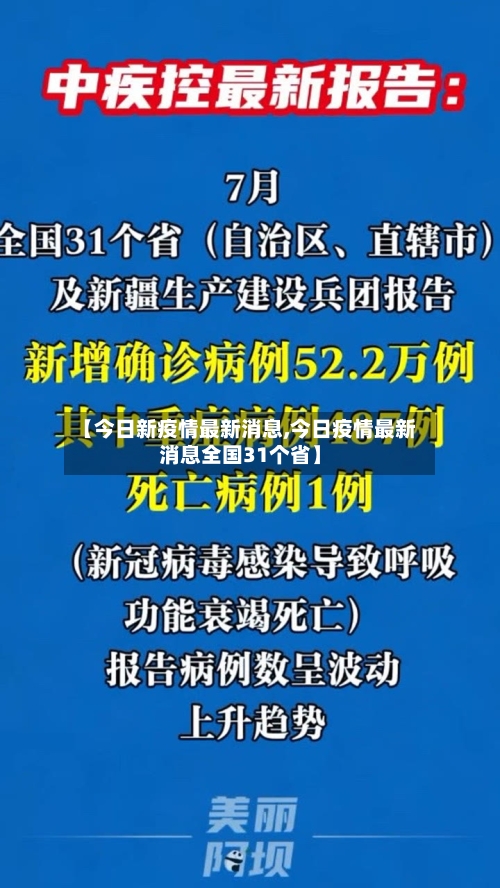 【今日新疫情最新消息,今日疫情最新消息全国31个省】