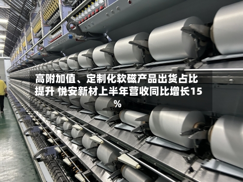 高附加值、定制化软磁产品出货占比提升 悦安新材上半年营收同比增长15%-第2张图片