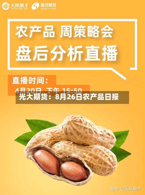 光大期货：8月26日农产品日报