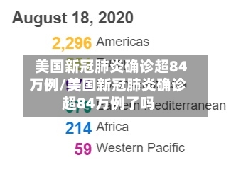 美国新冠肺炎确诊超84万例/美国新冠肺炎确诊超84万例了吗