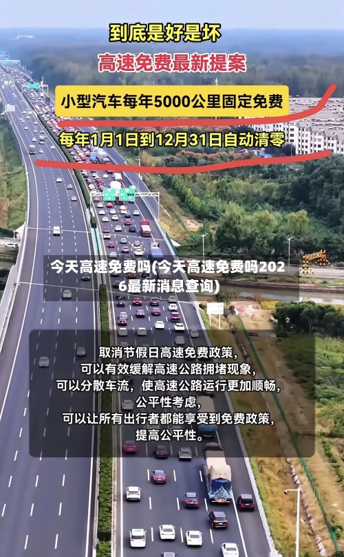今天高速免费吗(今天高速免费吗2026最新消息查询)