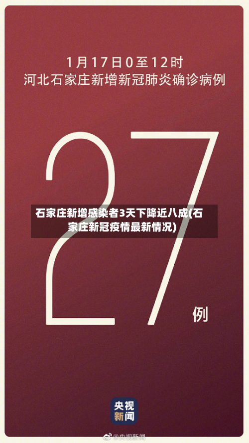 石家庄新增感染者3天下降近八成(石家庄新冠疫情最新情况)-第2张图片