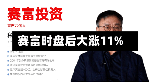 赛富时盘后大涨11%-第2张图片