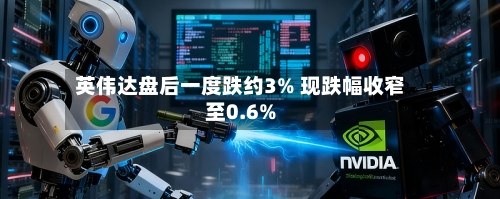 英伟达盘后一度跌约3% 现跌幅收窄至0.6%