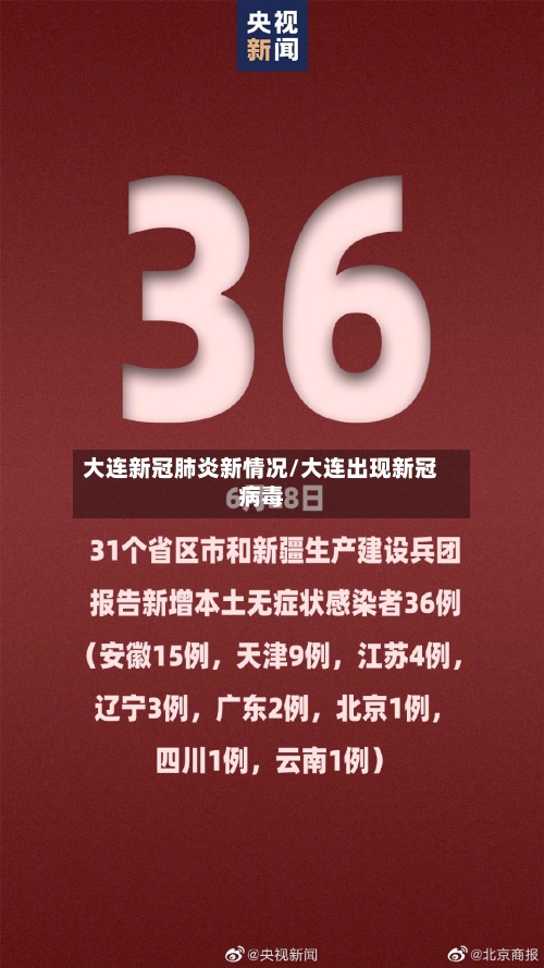 大连新冠肺炎新情况/大连出现新冠病毒