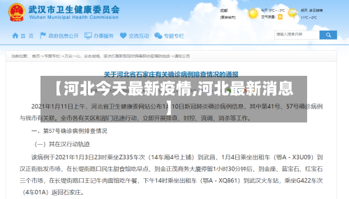 【河北今天最新疫情,河北最新消息】-第2张图片