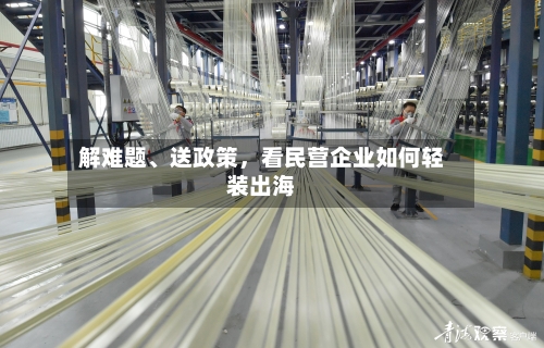 解难题	、送政策，看民营企业如何轻装出海-第2张图片