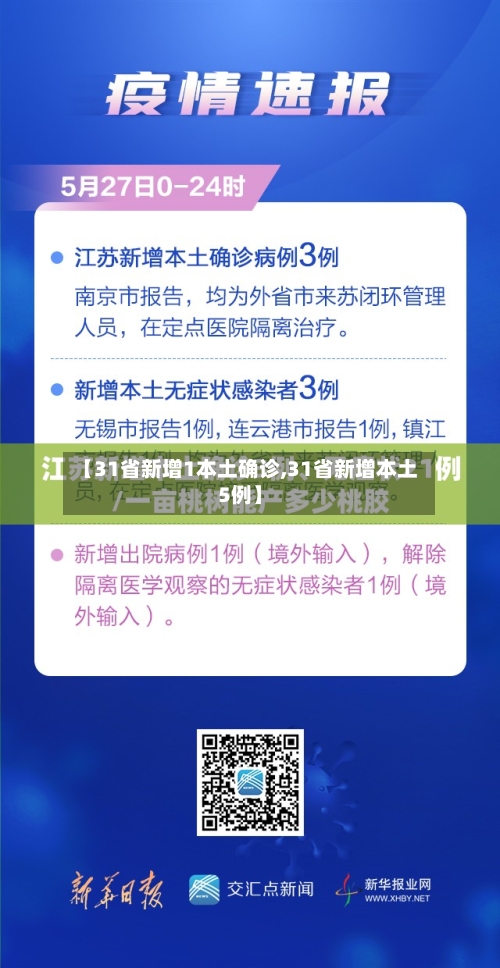 【31省新增1本土确诊,31省新增本土5例】-第2张图片
