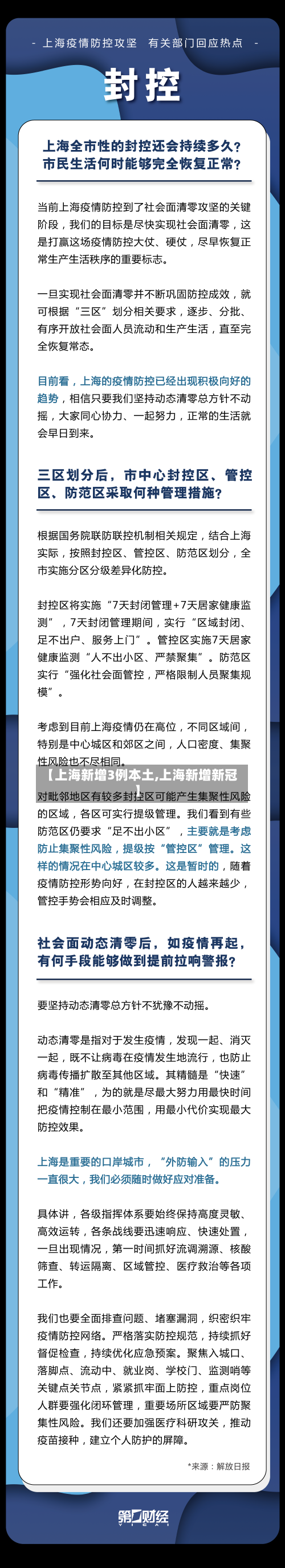 【上海新增3例本土,上海新增新冠】