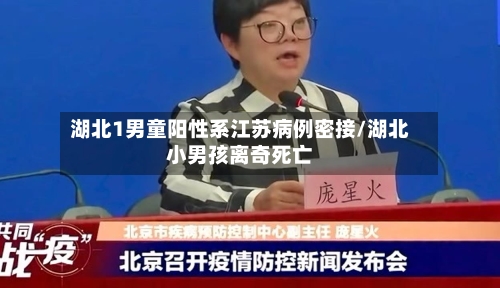湖北1男童阳性系江苏病例密接/湖北小男孩离奇死亡
