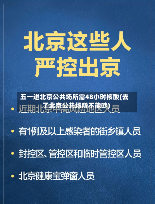 五一进北京公共场所需48小时核酸(去了北京公共场所不能吵)-第3张图片
