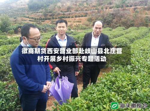 徽商期货西安营业部赴岐山县北庄营村开展乡村振兴专题活动-第3张图片