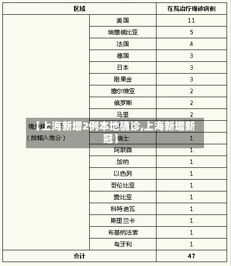 【上海新增2例本地确诊,上海新增新冠】-第2张图片
