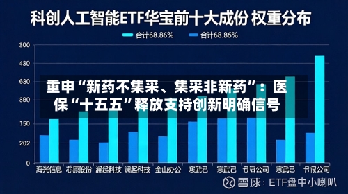 重申“新药不集采、集采非新药”：医保“十五五	”释放支持创新明确信号-第3张图片
